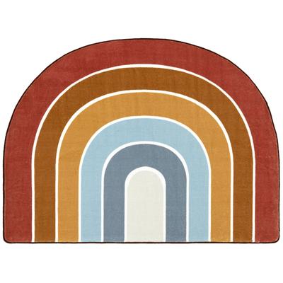 Kinderteppich PACO HOME "Niloya 366", bunt (mehrfarbig), B:120cm H:12mm L:160cm, Polyester, Teppiche, Kinderteppich, Spielteppich, Kurzflor, Motiv Regenbogen, waschbar