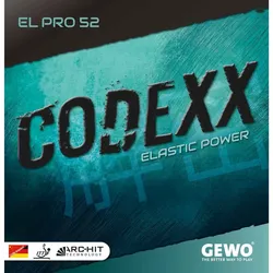 Gewo Belag Codexx EL Pro 52 rot MAX - rot MAX