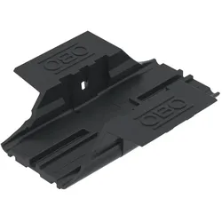 OBO 5403397 Adapter Trägerprofil für Universal-Standfuß Acrylnitril-Styrol-Arcylester schwarz UniBase TMP  - 16 Stück