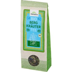 Herbaria Tee Bergkräuter, BIO, Kräutertee, loser Tee, 30 g