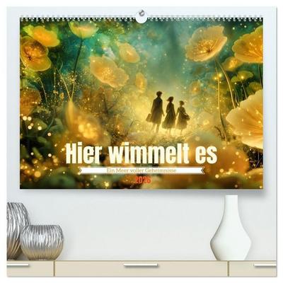 Tapper, D: Hier wimmelt es (hochwertiger Premium Wandkalende