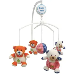 Baby Mix, Babymobile, Medvidci Schubkarre über dem Bett