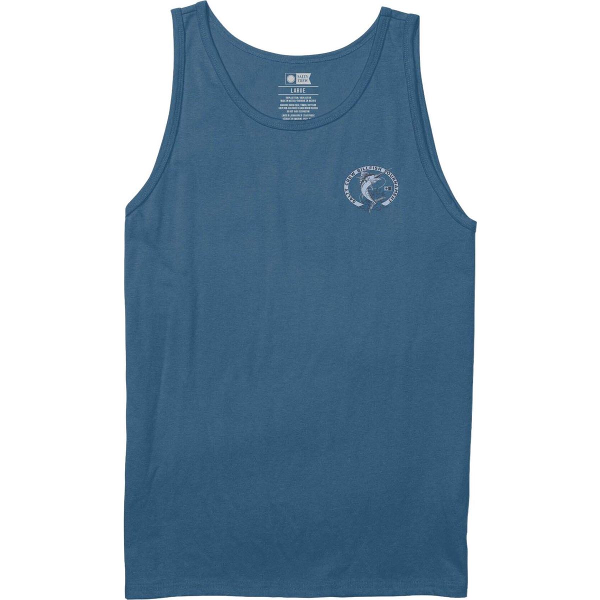 Salty Crew Shootout Tank cast blue (CSTB) M 20635271-CSTB-M
