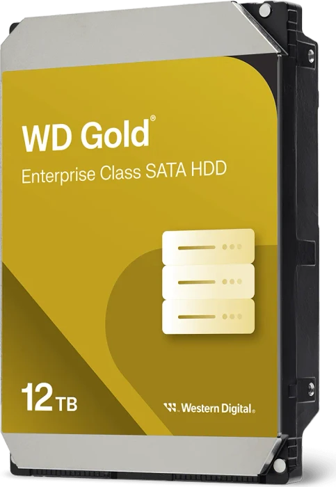 12TB WD Gold WD122KRYZ - Festplatte - Enterprise - SATA 6Gb/s