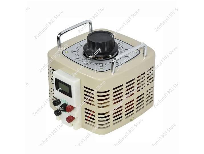 Régulateur de tension 3000W 220V monophasé avec affichage numérique, alimentation électrique à tension réglable à contact automatique AC TDGC2