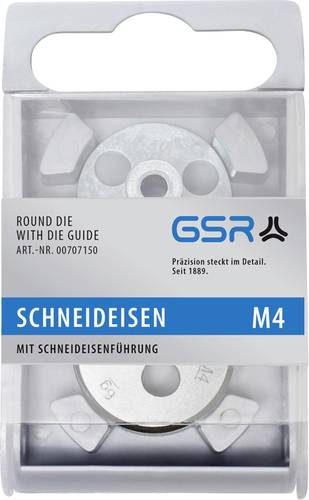 GSR 00707170 Schneideisen metrisch M5 HSS-G 25mm 9mm