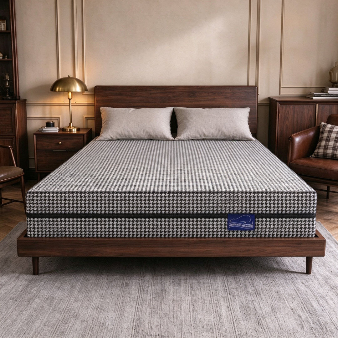 Rattrix 25cm Foam Mattress Medium Firm Mattress Two Sided Sleeping King