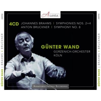 Wand: Brahms/Bruckner - Johannes Brahms,Anton Bruckner, CD, 0885150337035
