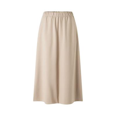 Midirock MAERZ MUENCHEN "Maerz Muenchen 114200 Rock Damen Bekleidung", Damen, Gr. 40, beige, 62% Viskose, 33% Polyamid, 5% Spandex, Röcke