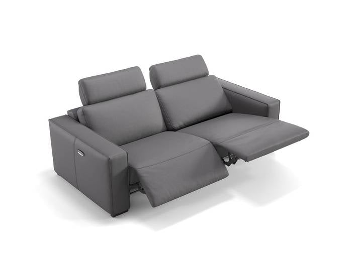 Ledersofa BERGAMO Ledercouch 3-Sitzer Sofa