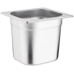 Gastronoble Vogue GN-Behälter GN1/6 - 15cm - 2,2L - 4 Behälter - Edelstahl