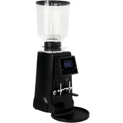 ROASTLY CK74 Electric On-Demand Espresso Grinder - Burr grinder with stepless micrometer scale (scale ring), touch digital display with timer & singl...