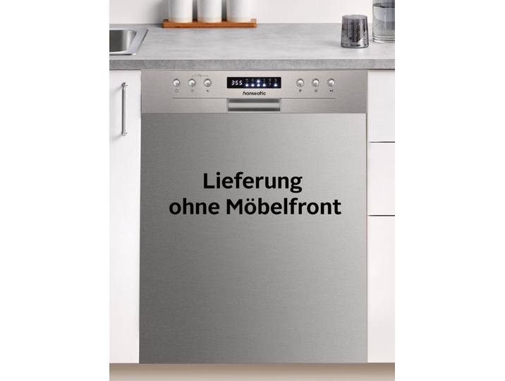 Hanseatic teilintegrierbarer Geschirrspüler HS6B14S09D, 13 Maßgedecke, inkl. 3 Jahre Herstellergarantie