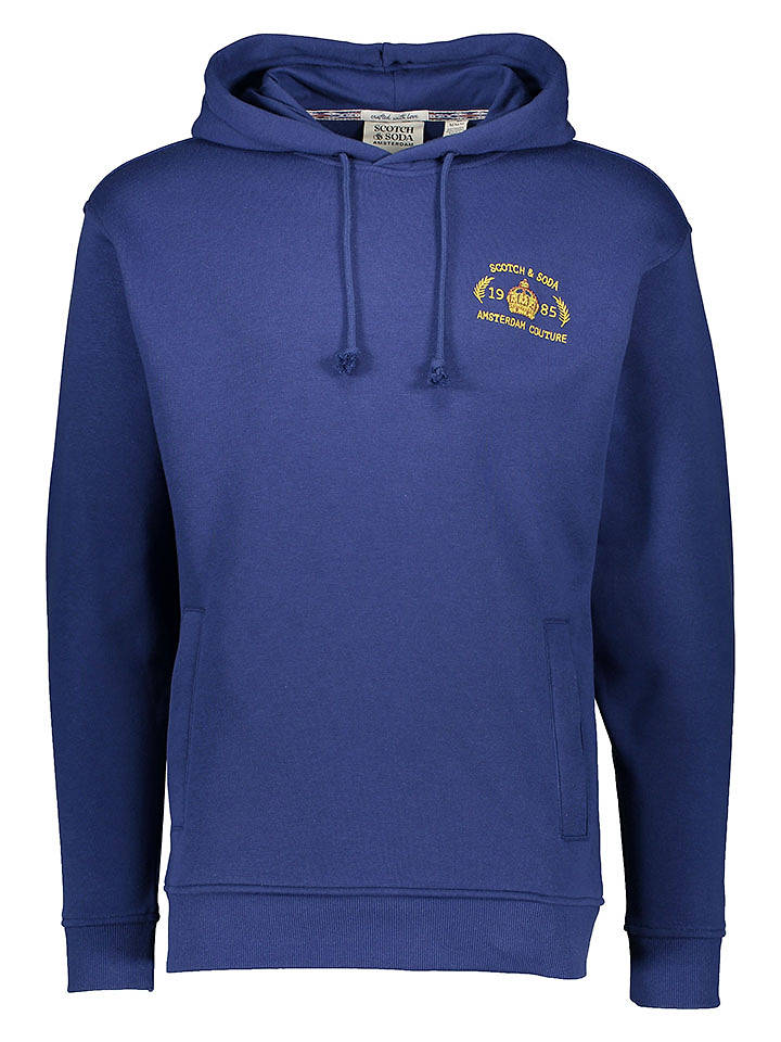 Scotch & Soda Hoodie in Blau - L