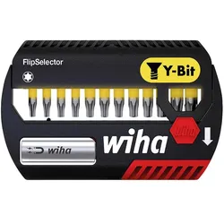 Wiha, Bits, Bit Set SB 7947Y 505 FlipSelector 13teilig TORX Plus