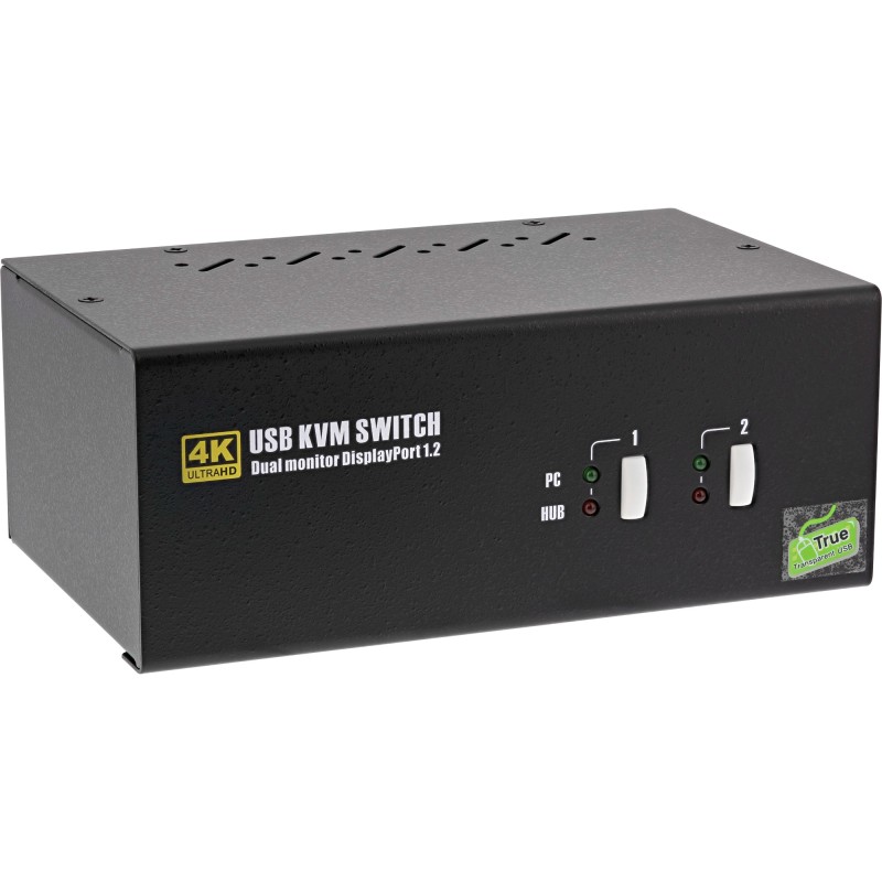 InLine 63642I switch per keyboard-video-mouse (kvm) Nero (63642I)