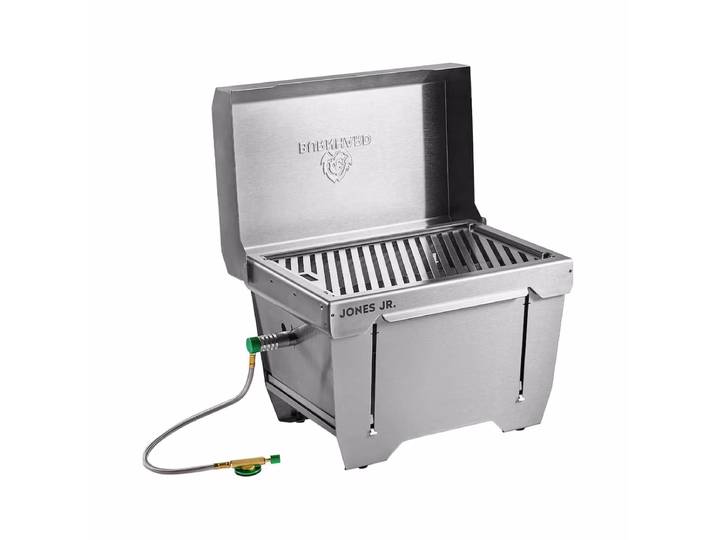 Burnhard JONES Jr. Campinggrill 1-Brenner – Gasgrill – edelstahl