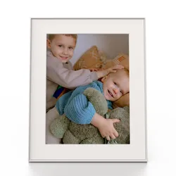 Aura Frames AF215 Photoframe Aspen by Aura - Clay with Paper Mat 30,5cm (12") Digitaler Bilderrahme