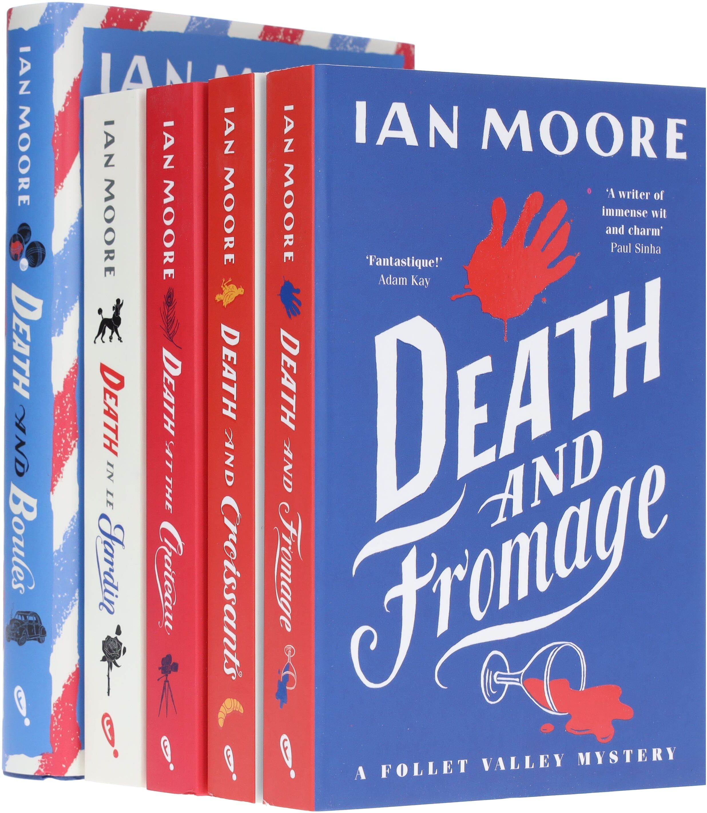 Ian Moore's A Follet Valley Murder Mystery Collection 5 Books Set - Fiction - Paperback/Hardback Farrago