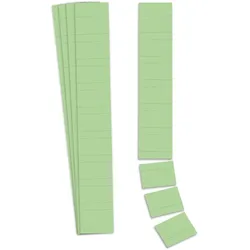 Ultradex, Kartenaufbewahrung, Einsteckkarten für Planrecord-Stecktafel BxH 70x32mm VE=90 Stück lind (A8)