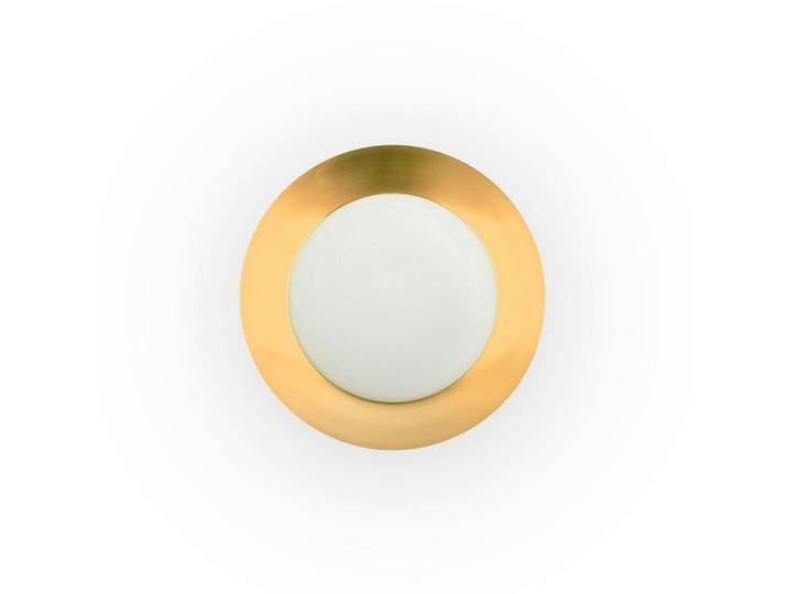 Led-Deckenleuchte, Goldfarben, Metall, 12 cm, Lampen & Leuchten, LED Beleuchtung, LED-Deckenleuchten
