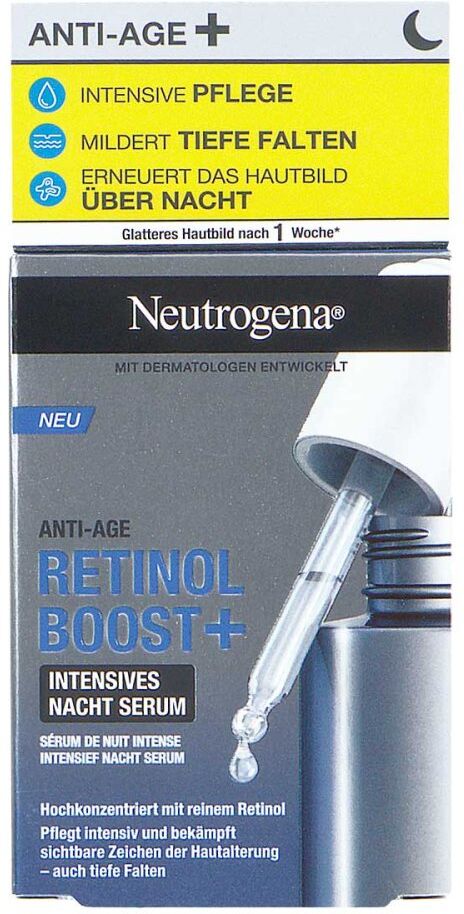 Neutrogena Retinol Boost+ Intensives Nacht Serum 30ml