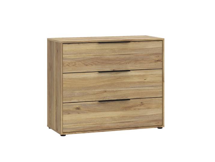 Commode 3 tiroirs Orkney Chene - Basika