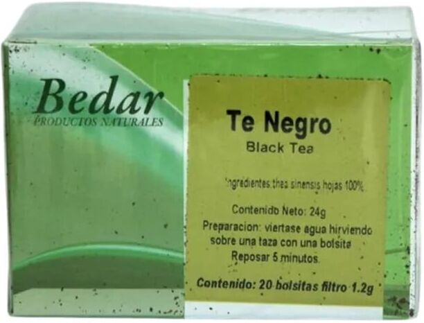 Bedar Infusion Te Negro 6 uds x 20 Sobres
