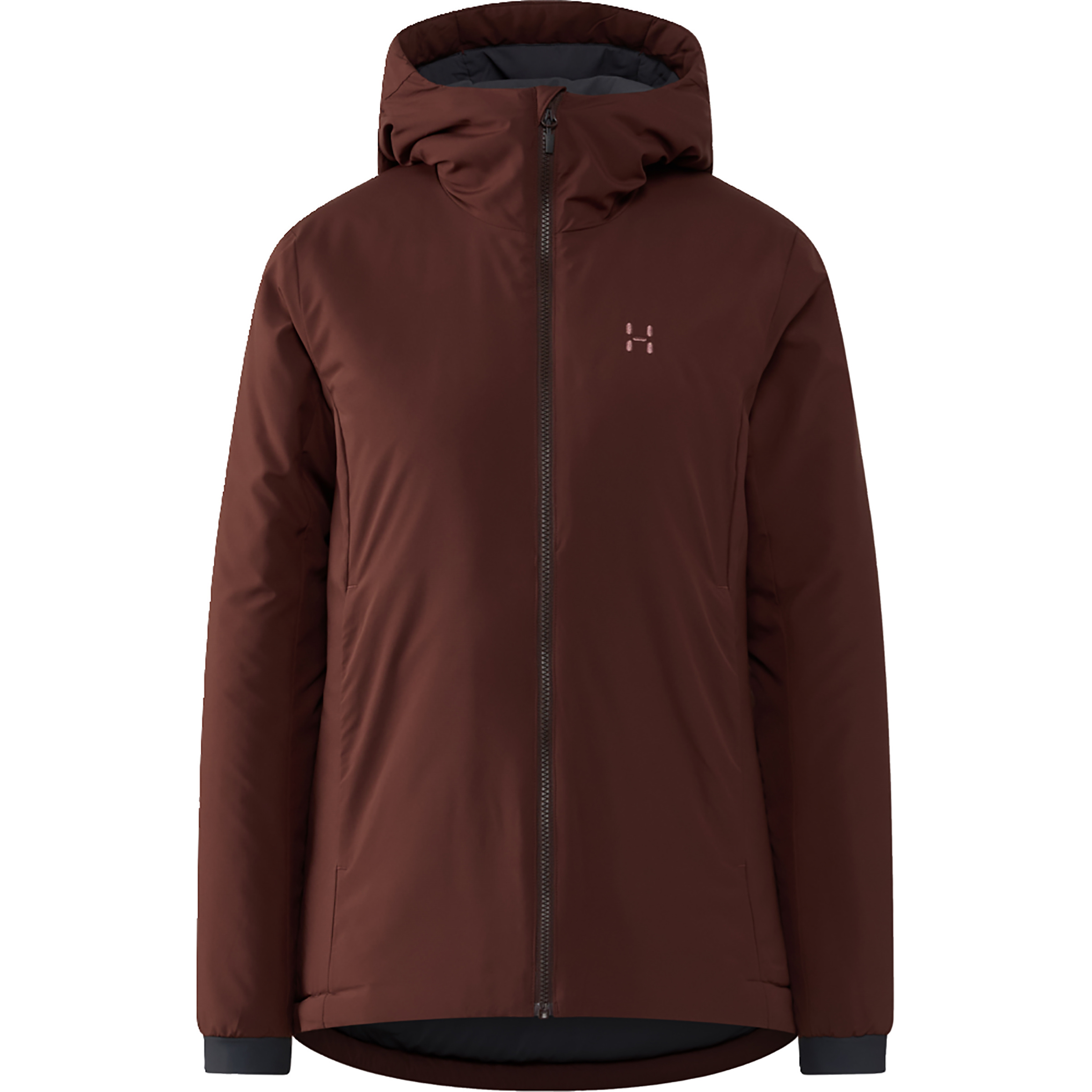 Haglöfs Mimic Alert Damen Isolationsjacke braun Größe XS Camping Wasserabweisend