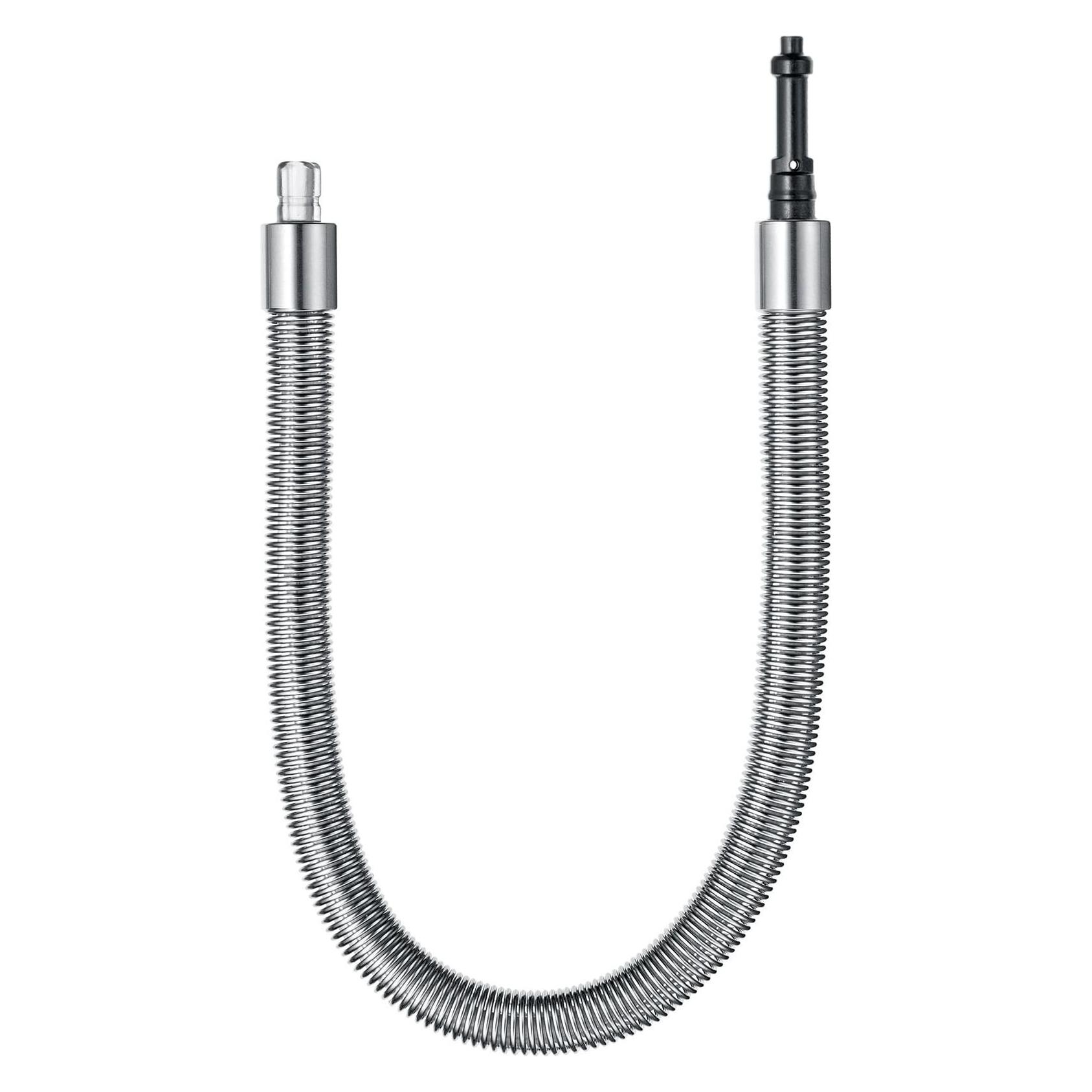 Jura 24112 Milchschlauch mit Edelstahlummantelungn HP1, Silber (24112)
