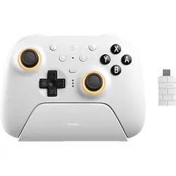 8BITDO Ultimate 2 Bluetooth Gaming Controller Weiß für Nintendo Switch, Switch 2, PC