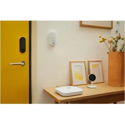 Yale, Zutrittskontrolle, Linus L2 Smart Lock, schwarz (Elektronische Zahlenkombination, Schlüsselkarte, Smartphone)