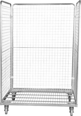 Stahlrollbehälter 800 x 1200 mm, in Europaletten-Abmessung