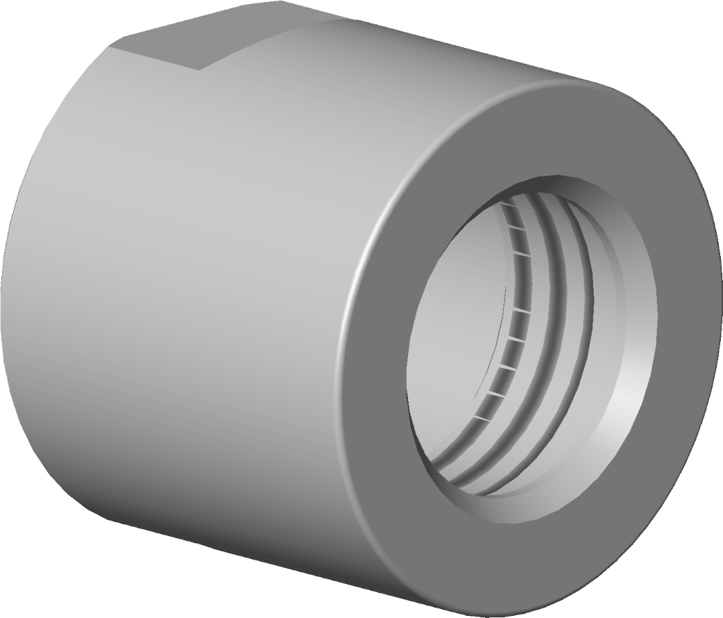 Dornbracht écrou de raccordement WFB-EHM - 092310064-00 chromé
