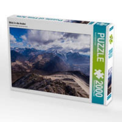 CALVENDO Puzzle Blick in die Anden | 2000 Teile Lege-Größe 90x67cm Foto-Puzzle für glückliche Stunden
