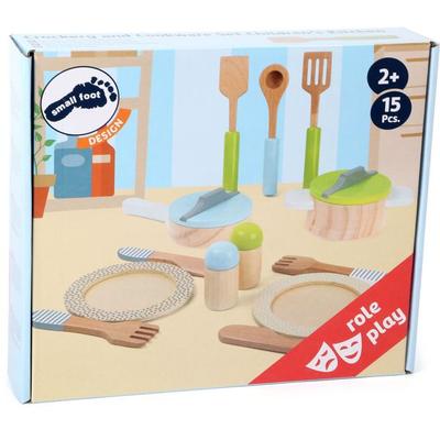 Geschirr- und Topfset Kinderküche