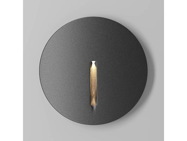 Spot encastrable LED Lock Ø 7cm Noir