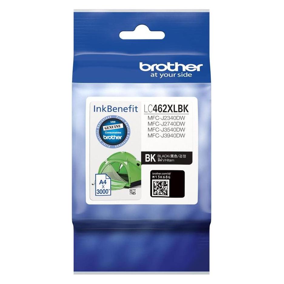 Brother LC462XLBK - Mit hoher Kapazität (BK) (LC462XLBK)