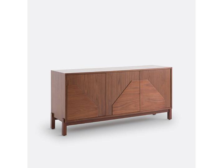 LA REDOUTE Buffet 3 portes, Meol Marron Coloris Noyer