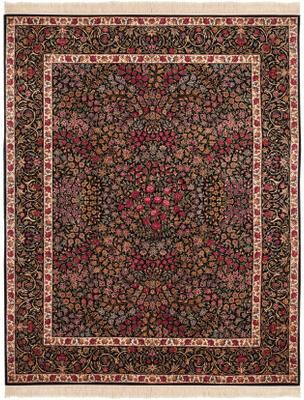 SAFAVIEH Couture Hand-knotted Royal Kerman Mirella Traditional Oriental Wool Rug with Fringe