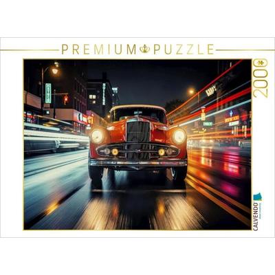 CALVENDO Puzzle Nostalgie mit Vollgas. | 2000 Teile Lege-Größe 90x67cm Foto-Puzzle für glückliche Stunden, von , Calvendo Puzzle