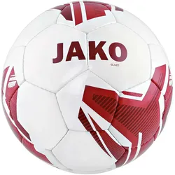 JAKO Glaze 350g Leicht-Fußball 04 - weiß/rot 5