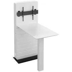 Hagor CON-Line® FS Table 32 - 55" Medienstele freistehend inkl. Stehtisch