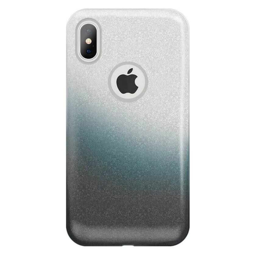 iLike iPhone X / iPhone XS Gradient Glitter 3in1 case (Apple iPhone X, Apple iPhone XS) (ILIKE)