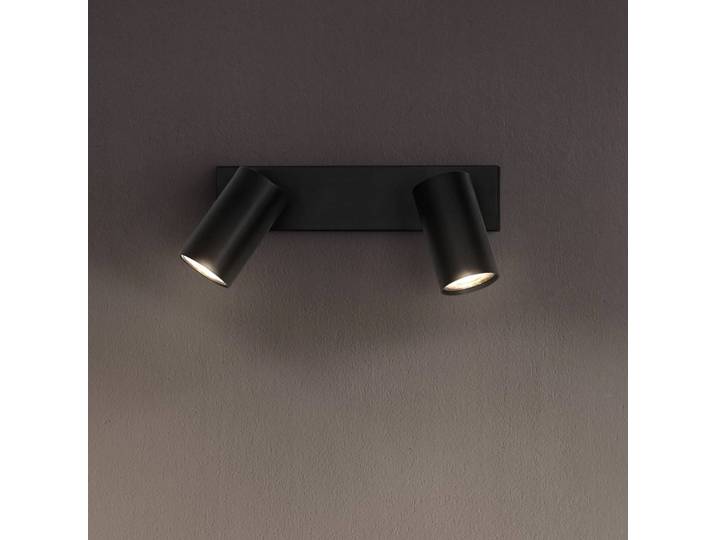 LEDVANCE Strahler Octagon, dimmbar, zweiflammig, schwarz dimmbar, schwarz, für Wohn- / Esszimmer, Metall, Modern