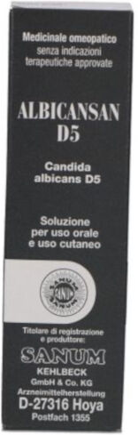 Sanum-Kehlbeck Albicansan D5 Gocce 10ml