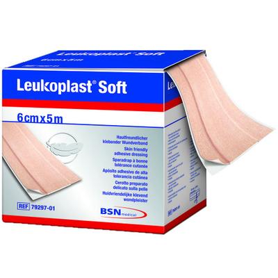 Leukoplast soft Pflaster 6 cmx5 m Rolle 1 St