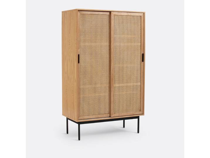LA REDOUTE Armoire 2 portes coulissantes Waska Beige