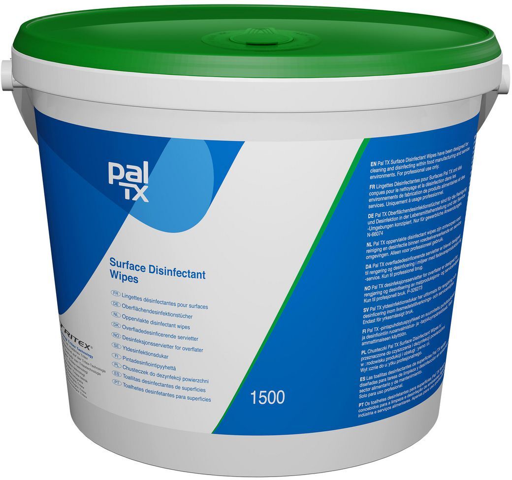 PAL Ytdesinfektionsduk Alkoholfri 1500/fp