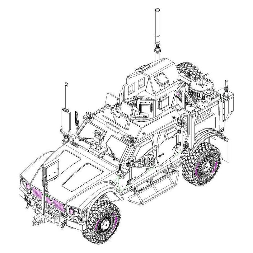 Trumpeter US M1240 M-ATV MRAP (07413)